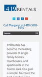 Mobile Screenshot of 419rentals.com